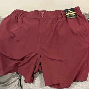 (4) BURLEBO Men's Athletic Shorts